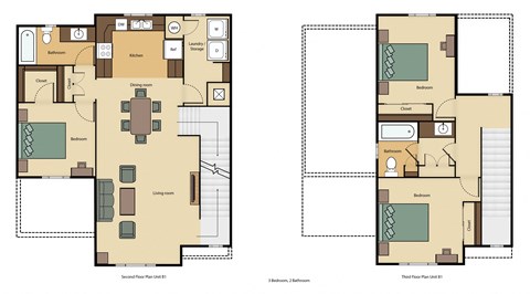 Lemon Hill Three Bedroom Floor Plan